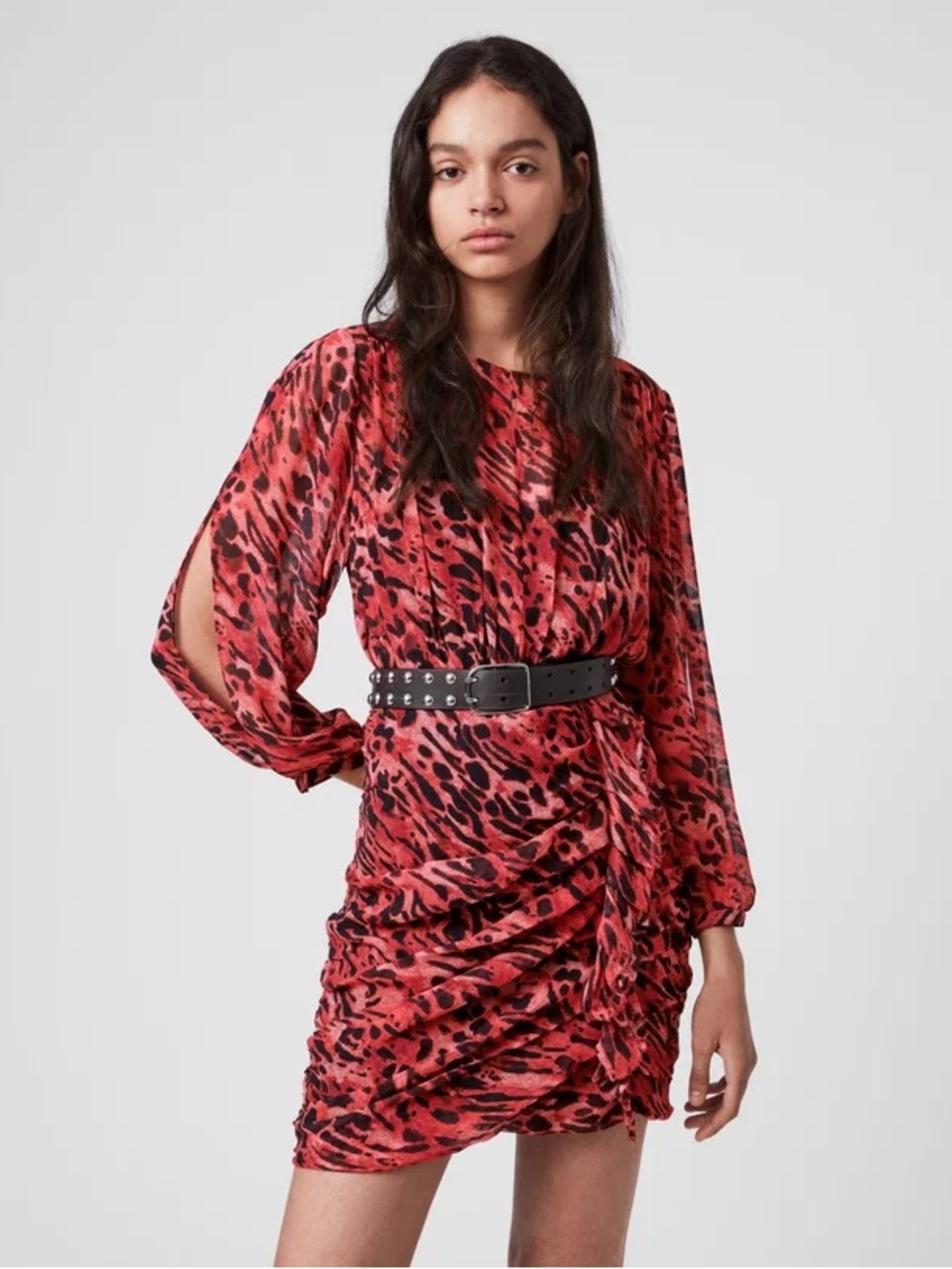 All Saints Barre Ambient dress 2 XS